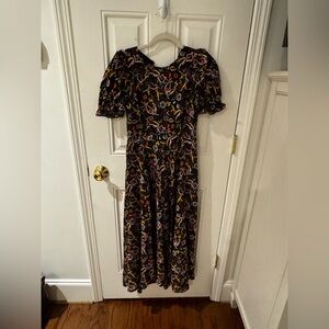 Ted Baker Multicolor Floral short Sleeve Dress